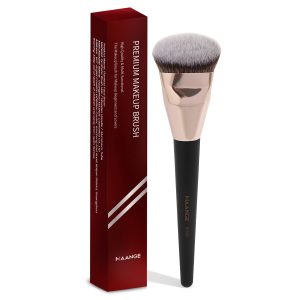MAANGE Wholesale Private Label Professional Single Makeup Brush Foundation Loose Powder Blush Professional Makeup Brush Set