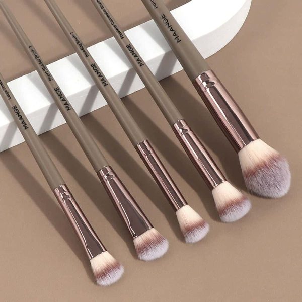 MAANGE 20PCS Professional Synthetic Makeup Brush Set Private Label &Customizable Facial Professional Makeup Brush Set