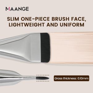 New Makeup Brushes Set High Quality Soft Synthetic Bristles Cosmetics Tools Mask Make Up Brush  Triangle Puff Makeup brushes - 图片 2