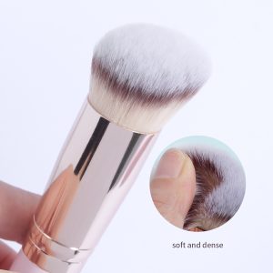 MAANGE 3pcs Professional Face Beauty Tools Highlighter Brush Loose Powder Contour Foundation Brushes Make up Set - 图片 2