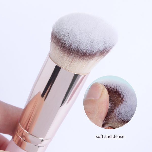 MAANGE 3pcs Professional Face Beauty Tools Highlighter Brush Loose Powder Contour Foundation Brushes Make up Set