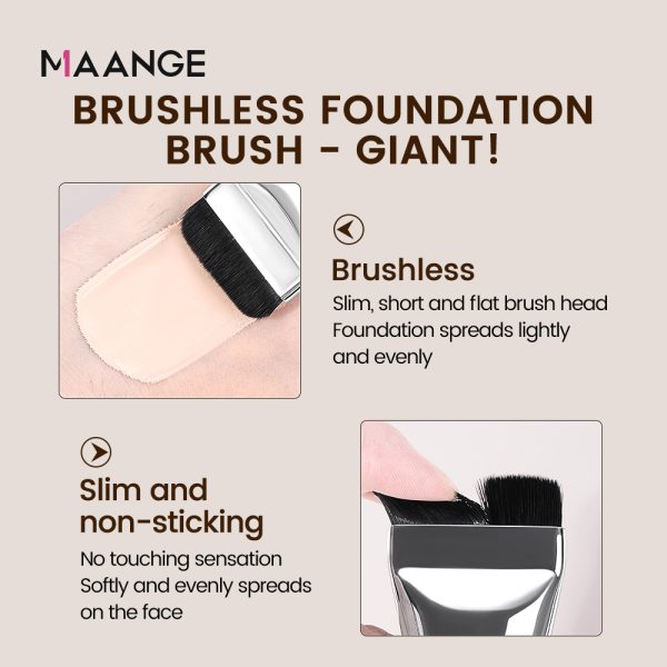 New Makeup Brushes Set High Quality Soft Synthetic Bristles Cosmetics Tools Mask Make Up Brush Triangle Puff Makeup brushes