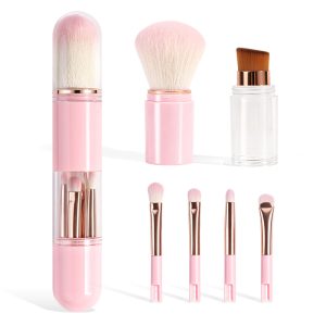 MAANGE New Arrival 6-in-1 Custom OEM&ODM 6-in-1 Single Makeup Brush High-quality Multi-purpose Professional Facial Makeup Brush