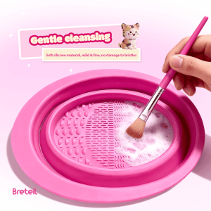 Breteil Wholesale Cosmetic Brush Cleaners Silicone Cleaners Cosmetic Cleaners Makeup Sponge Cleaner Makeup Brush Cleaner - 图片 3