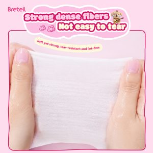 MAANGE Wholesale Facial Makeup Remover Pads 150-500pcs Single-Layer Thin Lint-Free Suitable Both Dry Wet Use Makeup Remover Pads - 图片 4