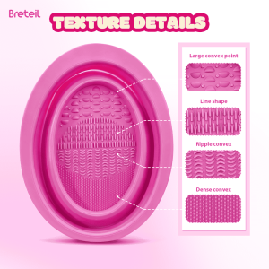 Breteil Wholesale Cosmetic Brush Cleaners Silicone Cleaners Cosmetic Cleaners Makeup Sponge Cleaner Makeup Brush Cleaner - 图片 5