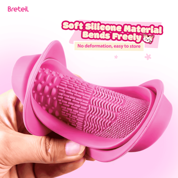 Breteil Wholesale Cosmetic Brush Cleaners Silicone Cleaners Cosmetic Cleaners Makeup Sponge Cleaner Makeup Brush Cleaner