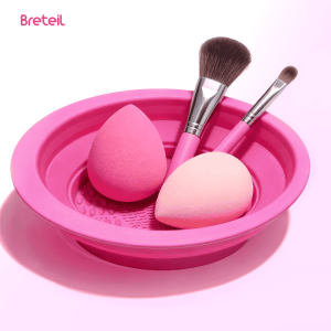 Breteil Wholesale Cosmetic Brush Cleaners Silicone Cleaners Cosmetic Cleaners Makeup Sponge Cleaner Makeup Brush Cleaner - 图片 9