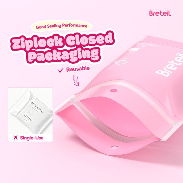 MAANGE Wholesale Facial Makeup Remover Pads 150-500pcs Single-Layer Thin Lint-Free Suitable Both Dry Wet Use Makeup Remover Pads