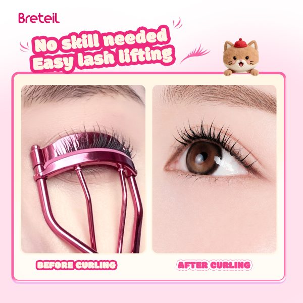 MAANGE Customized OEM&ODM New Arrival  Private Label Eyelash Curler - Natural Curling Stainless Steel Portable Eyelash Curler