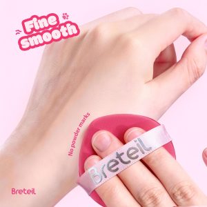 Breteil Wholesale  3PCS Powder Puff Loose Sponge Washable Powder Cosmetic Soft Cotton Puff Teardrop-shaped 7PCS Powder Puff - 图片 3
