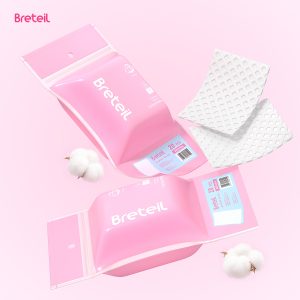 Breteil Wholesale Double-Sided Diamond-Shaped Cotton Pads Extra Large Thick Soft Skin-Friendly Suitable for Wet Compresses - 图片 10