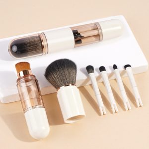 MAANGE Wholesale 6-in-1 Custom OEM&ODM 6-in-1 Single Makeup Brush High-quality Multi-purpose Professional Facial Makeup Brush - 图片 3