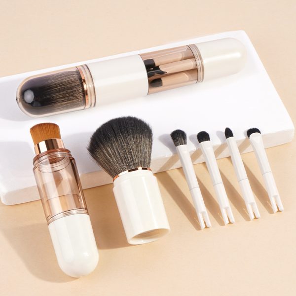 MAANGE Wholesale 6-in-1 Custom OEM&ODM 6-in-1 Single Makeup Brush High-quality Multi-purpose Professional Facial Makeup Brush
