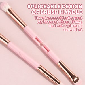MAANGE New Arrival 6-in-1 Custom OEM&ODM 6-in-1 Single Makeup Brush High-quality Multi-purpose Professional Facial Makeup Brush - 图片 4