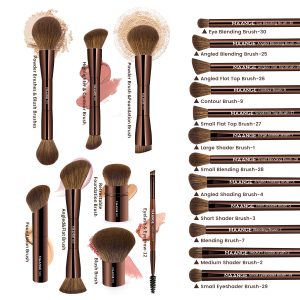 MAANGE Wholesale 20pcs Makeup Brushes Kits Cosmetic Private Label Foundation Blush Contouring Eyeshadow Brush Makeup Brush Set - 图片 7
