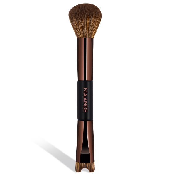 MAANGE Single Double-end Makeup Brush Foundation Loose Powder Nose Shadow Contour Brush Makeup Brush