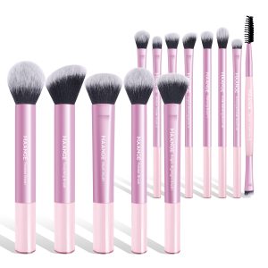 MAANGE Custom OEM&ODM 13pcs Makeup Brush Set Soft High Quality Hair Blush Powder Brush Concealer Professional Makeup Brush Set