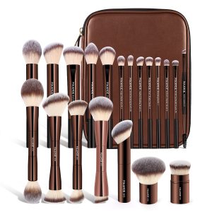 MAANGE 20pcs Customise Soft Top Quality Makeup Brushes Tool Set Cosmetic Powder Eye Shadow Facial Professional Makeup Brush Set