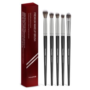 MAANGE 5pcs Eye Makeup Brush Blending EyeShadow Eyebrow Pencil Brush Eyeshadow Brush Highlighter Professional Makeup Brush Set