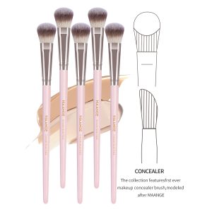 MAANGE Wholesale Professional 1pcs Makeup Brush  Custom logo Brightening Blush Foundation Brush Professional Makeup Brush Set