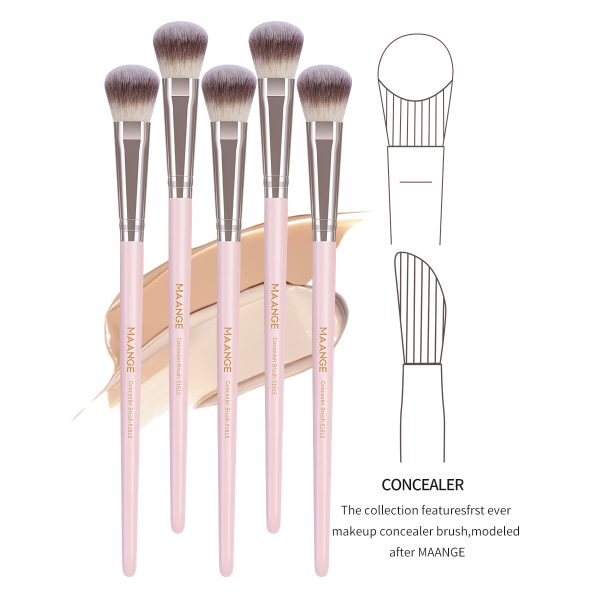 MAANGE Wholesale Professional 1pcs Makeup Brush  Custom logo Brightening Blush Foundation Brush Professional Makeup Brush Set