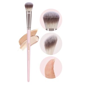 MAANGE Wholesale Professional 1pcs Makeup Brush  Custom logo Brightening Blush Foundation Brush Professional Makeup Brush Set - 图片 2