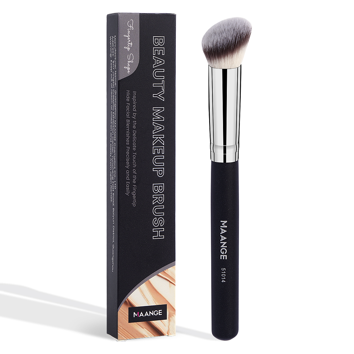 MAANGE Wholesale Custom OEM&ODM Single  Large Loose Powder Foundation Blush Professional Single Makeup Brush - 图片 1