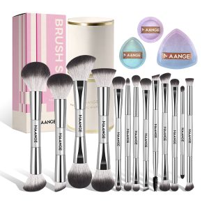 MAANGE Wholesale Custom OEM&ODM 13pcs Makeup Brush Set 3PCS Air Cushion Puff Powder Brush Concealer Makeup Tool Makeup Brush Kit