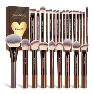 MAANGE 25 Pcs Professional Makeup Brush Set Wholesale Custom OEM&ODM Face Professional  Makeup Brush Kit