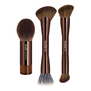 MAANGE 3pcs Professional Makeup Brush Set Private Label OEM Foundation Powder Brush Contouring Blush Brush Makeup Brush Set