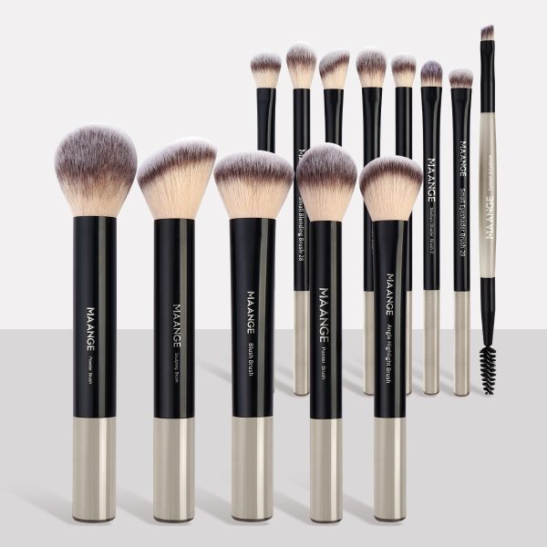 MAANGE Wholesale 13pcs Makeup Brush Set Soft High Quality Hair Blush Powder Brush Concealer Makeup Tool Makeup Brush Set