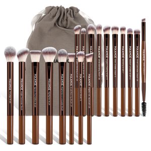 MAANGE 18pcs Hight Quality Makeup Brushes Efficient Application Foundation Blending Eyeshadow Professional Makeup Brush Set