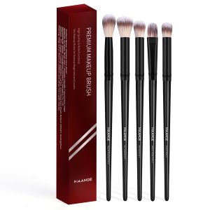 MAANGE Factory Direct Price 5pcs Eye Makeup Brush Blending Shadow Makeup Box Cosmetic Brush Set