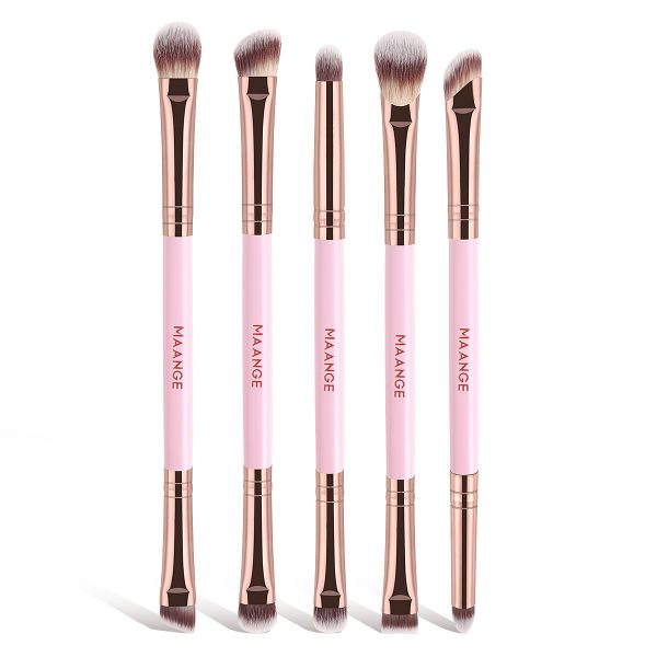MAANGE Wholesale  5PCS  Makeup Brush High-quality Cosmetic Brush Concealer Eye Shadow Facial Professional Makeup Brush Set