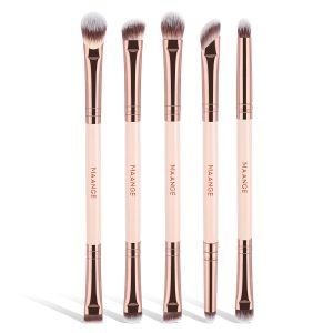 MAANGE Wholesale  5PCS  Makeup Brush High-quality Cosmetic Brush Concealer EyeShadow Eyes Professional Makeup Brush Set