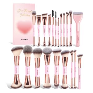 MAANGE Makeup Brush Wholesale Customized 21pcs Makeup Brushes Powder Foundation Concealer Blush Professional Makeup Brush Set