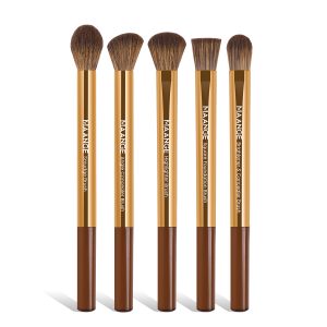 MAANGE Wholesale Professional 5PCS Makeup Brush Set Foundation Eyeshadow Makeup Brushes  Professional Makeup Brush Set