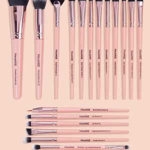 MAANGE Eye Blending Brush Private Label 20pcs Wholesale Cosmetic Brushes Face Contour Eye Shadow Brush Makeup Set - 图片 4