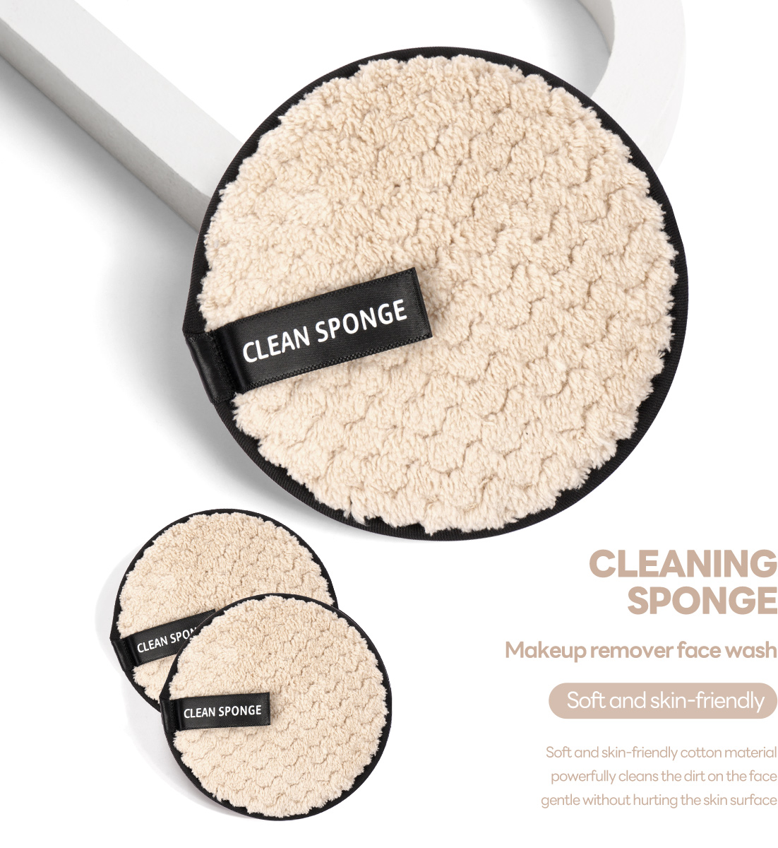 MAANGE Wholesale 4pcs Double Ended Foundation Makeup Brush 6pcs Powder Puff Private Label Professional Makeup Brush Set - 图片 7