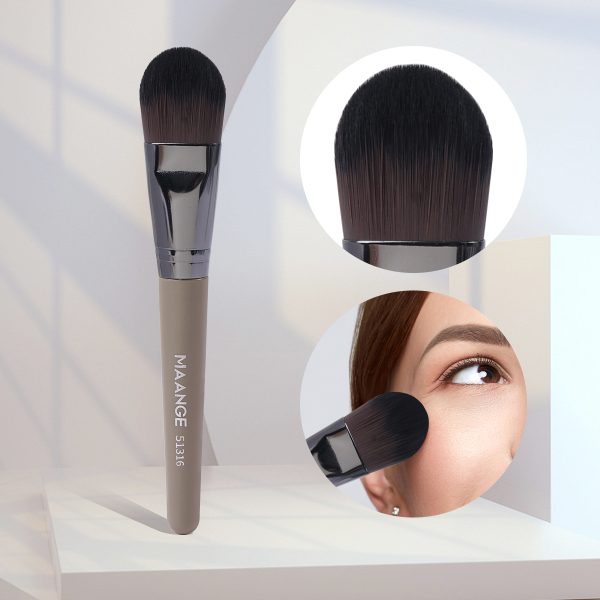 MAANGE Professional 7pcs Makeup Brush Set Foundation Loose Powder Blush Eyeshadow Brush Facial Professional Makeup Brush Set