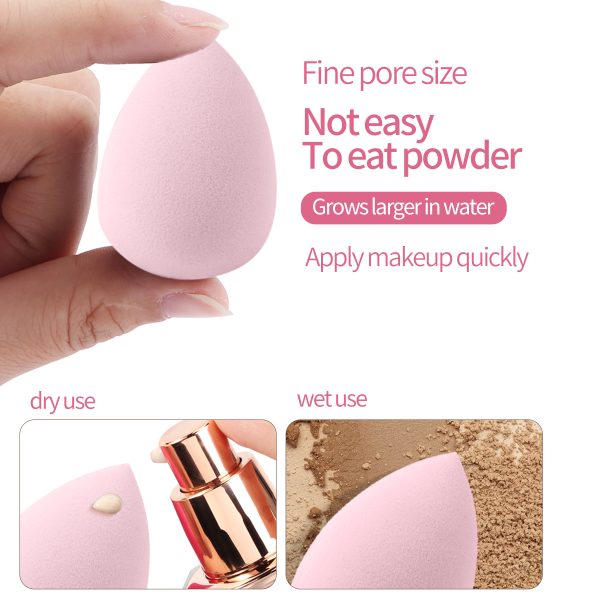 MAANGE 5PCS Double Ended Makeup Brushes 11PCS Powder Puffs Multi-Functional Customizable OEM & ODM Facial Makeup Brush Set