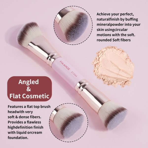 MAANGE Custom OEM&ODM 4PCS Makeup Brush Set Eye Shadow Blush Foundation Brushes Professional Makeup Brush Set