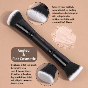 MAANGE Custom OEM&ODM 4PCS Makeup Brush Set Foundation Eye Shadow Blush Brushes Makeup Box Professional Makeup Brush Set - 图片 6