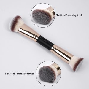 MAANGE Custom OEM&ODM 4PCS Makeup Brush Set  Foundation Eye Shadow Blush  Brushes Professional Makeup Brush Set - 图片 6