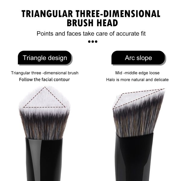 MAANGE Professional 5PCS Makeup Brush Set Foundation Eyes Makeup Brushes Makeup Brush Kit