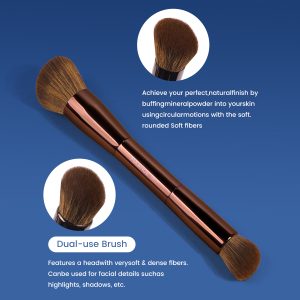 MAANGE Wholesale 20pcs Makeup Brushes Kits Cosmetic Private Label Foundation Blush Contouring Eyeshadow Brush Makeup Brush Set - 图片 3