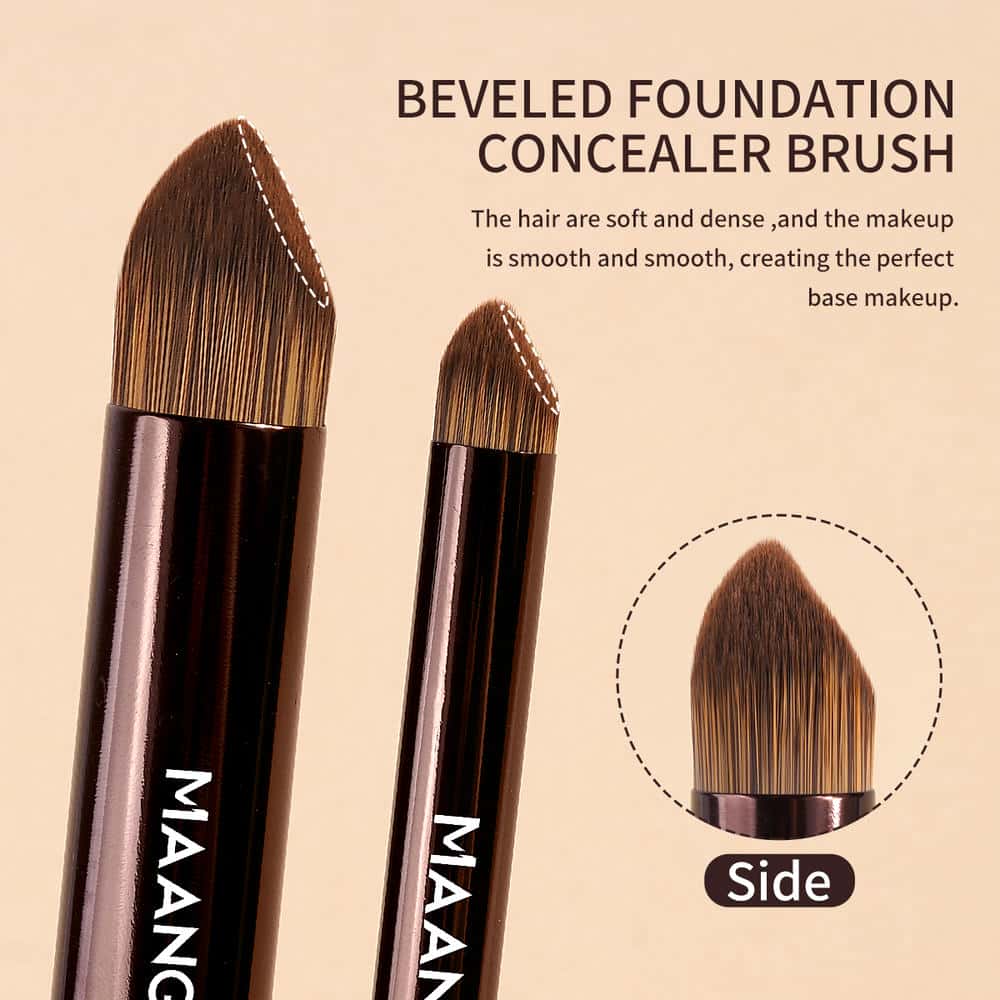 MAANGE Professional 5PCS Synthetic Hair Makeup Brushes Multi-Functional  Customizable OEM&ODM Facial Makeup Brush Set - 图片 7