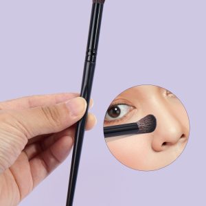 MAANGE  Custom logo OEM&ODM 2PCS Makeup Brush Eyeshadow Highlighter Blush Eyebrow Brush Professional Eyeshadow Makeup Brush Set - 图片 4