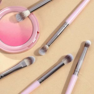 MAANGE Custom OEM&ODM 5pcs Eye Makeup Brush Blending Shadow Makeup Box Cosmetic Brush Set Professional Makeup Brush Kit - 图片 3